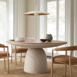West Elm Leona Round Dining Table (–)