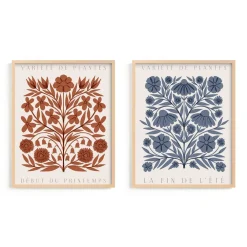 West Elm "Les Plantes" Framed Art by Minted for