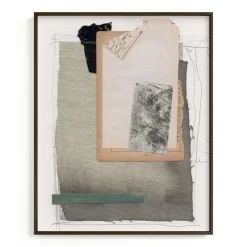 West Elm Limited Edition "Yesterday" Framed Art by Minted for
