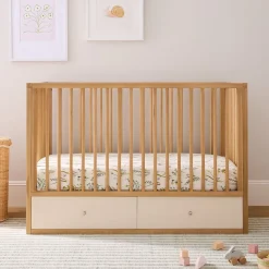Kids West Elm Lina Convertible Storage Crib