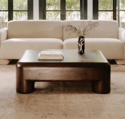 West Elm Linden Square Coffee Table (50")