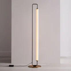 West Elm Linear Metal LED Floor Lamp (58")