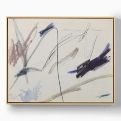 West Elm Lines Natural Wall Art by Minted for