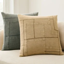 West Elm Linework Composition Pillow Cover
