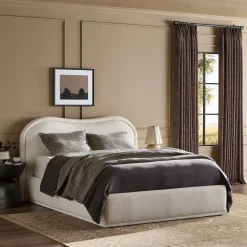 West Elm Lioren Upholstered Bed