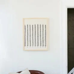 West Elm Little Korboose Wall Art - Feather