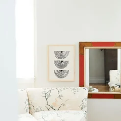 West Elm Little Korboose Wall Art - Rainbow Roads
