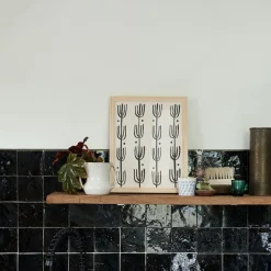 West Elm Little Korboose Wall Art - Saguaro