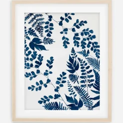 West Elm Living Pattern Framed Print - Balance