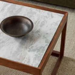 West Elm Lucetta Natural Stone Bunching Coffee Table (22"–44")