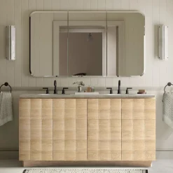 West Elm Luisa Double Bathroom Vanity (64")