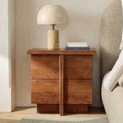 West Elm Mackenzie Solid Wood Nightstand (24")