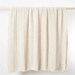 West Elm Made*Here New York Modern Vertical Stripes Throw