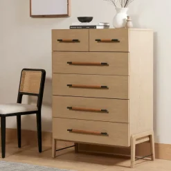 West Elm Magnolia Tall 6-Drawer Dresser (36.5")