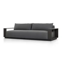 West Elm Mairead Outdoor Metal Sofa (106")