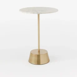 West Elm Maisie Marble Side Table (16")
