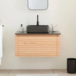 West Elm Makoto Floating Single Bathroom Vanity (36")