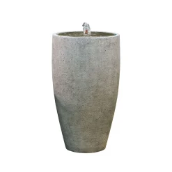West Elm Manzanita Cast Stone Fountain