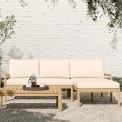 West Elm Mara Vista Outdoor 2-Piece Chaise Sectional (88")