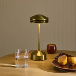 West Elm Marcus Samuelsson LED Cordless Layered Table Lamp (11")