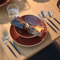 West Elm Marcus Samuelsson Metal Napkin Ring Sets