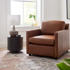 West Elm Marin Leather Chair
