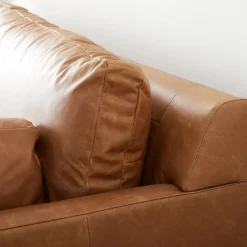 West Elm Marin Leather Sofa (86"–94")