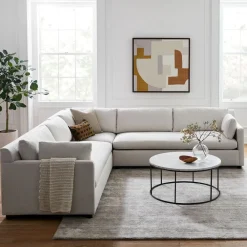 West Elm Marin 3-Piece L-Shaped Sectional (114")