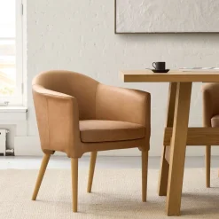 West Elm Marlo Leather Dining Chair