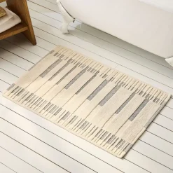 West Elm Marlo Woven Bath Mat
