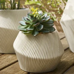 West Elm Mavis Ceramic Indoor/Outdoor Planters