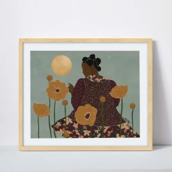 West Elm Melissa Koby Framed Print - Field of Dream