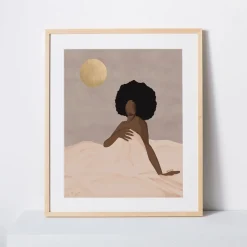 West Elm Melissa Koby Framed Print - M.I.A. (Moon in Aquarius)