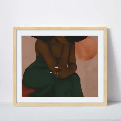 West Elm Melissa Koby Framed Print - Thoughts