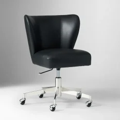 West Elm Mella Leather Office Chair