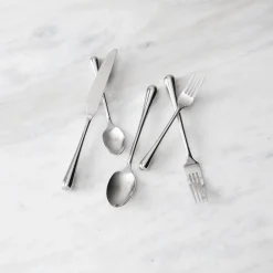 West Elm Mercurio Stainless Steel Flatware Sets