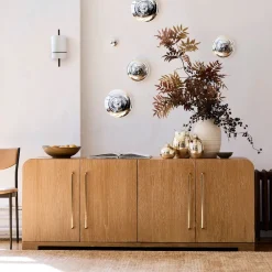 West Elm Mercury Glass Orb Wall Art