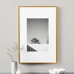 West Elm Metal Gallery Frame - Matte Gold