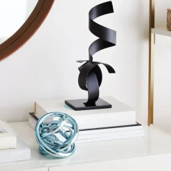 West Elm Metallic Decorative Glass Knots