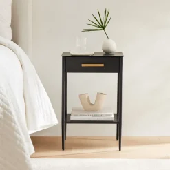 West Elm Metalwork Mini Nightstand (16")