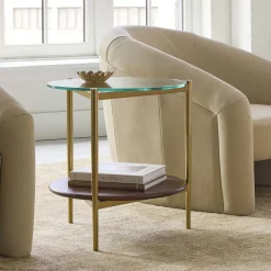 West Elm Mid-Century Art Display Side Table (20")