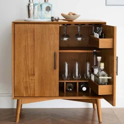 West Elm Mid-Century Bar Cabinet (32")