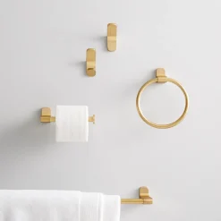 West Elm Mid-Century Contour Bathroom Hardware