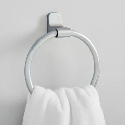 West Elm Mid-Century Contour Bathroom Hardware - Chrome