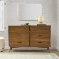 West Elm Mid-Century 6-Drawer Dresser (56")