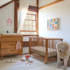 Kids West Elm Mid-Century 3-Drawer Narrow Dresser with Removable Topper (36")