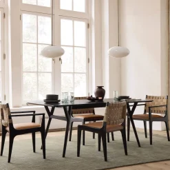 West Elm Mid-Century Extendable Dining Table (39"–92")