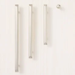 West Elm Mid-Century Hardware - Brushed Nickel