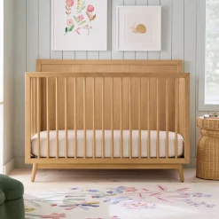 Kids West Elm Mid-Century 4-in-1 Convertible Crib