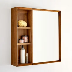 West Elm Mid-Century Medicine Cabinet w/ Shelves